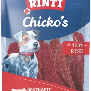 Markenprodukt Sparpaket 2 x 170 g Rinti Chicko Rindstreifen Hunde Snack